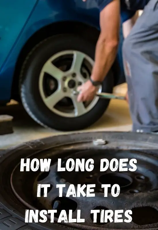 How long does it take to install tires