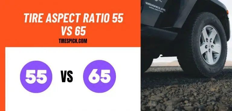 Tire Aspect ratio 55 vs 65