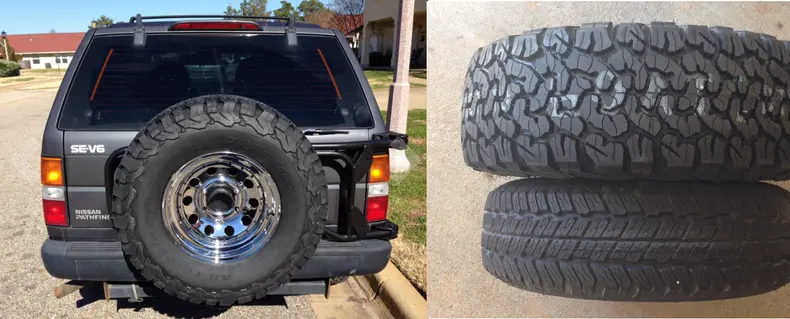 difference between KO2 and KO3 tires